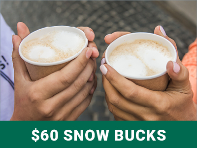 Snow Bucks - $60