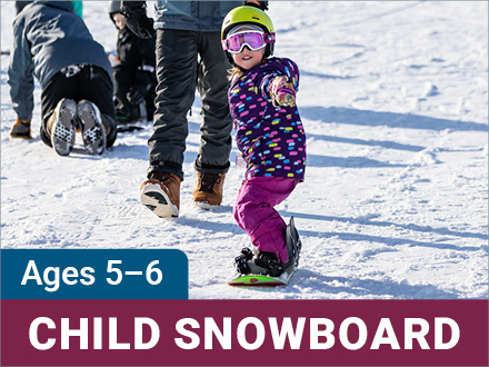 Child Snowboard Lessons - Little Shredders - December
