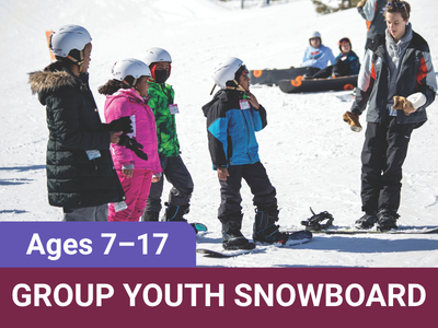 Hyland Hills Group Youth Snowboard Lessons