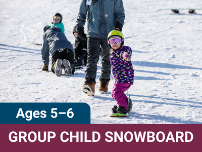 Hyland Hills Group Child Snowboard Lessons