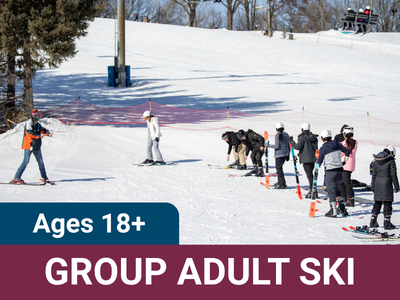 Hyland Hills Group Adult Ski Lessons